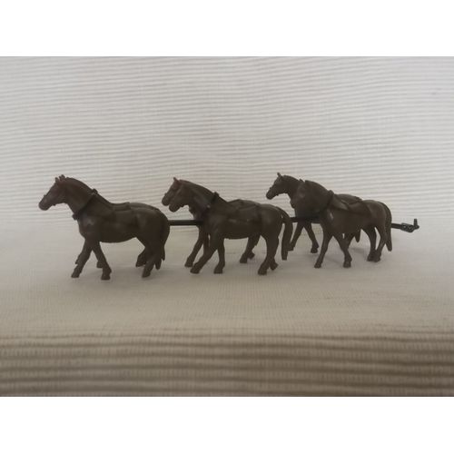 Lot De 6 Chevaux Pour Attelage-Grell