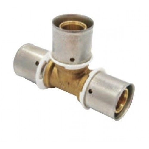 Raccord PER à sertir - Té égal - Diamètre 20 mm BOUTTÉ