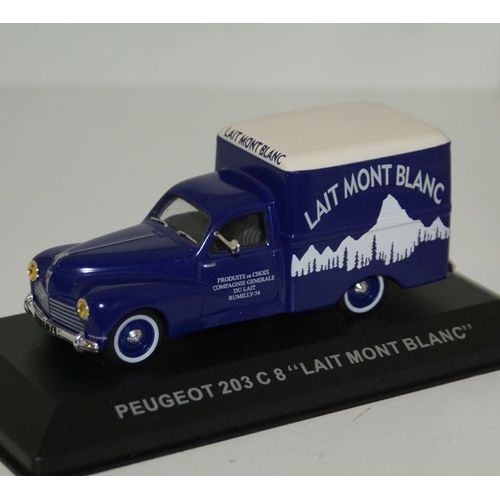 Altaya 1/43 Peugeot 203 Mont Blanc Avec Fascicule N 7 Nos Cheres Camionnettes D Antan-Altaya
