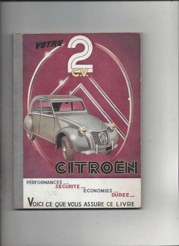 Votre 2cv Citroen Deuxieme Edition