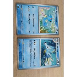 Hypotrempe 116/165 + Hypocéan 117/165 Pokémon 151