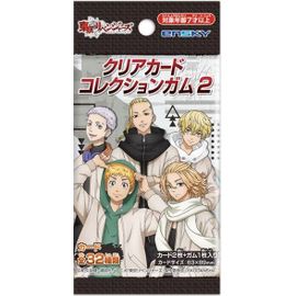 Booster Ensky Tokyo Revengers Clear Card Collection Gum 2 - Importation Japonaise