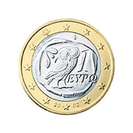 1 Euro Grèce 2002