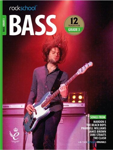 Rockschool Bass Grade 3 2018+ / Recueil + Enregistrement(S) En Ligne