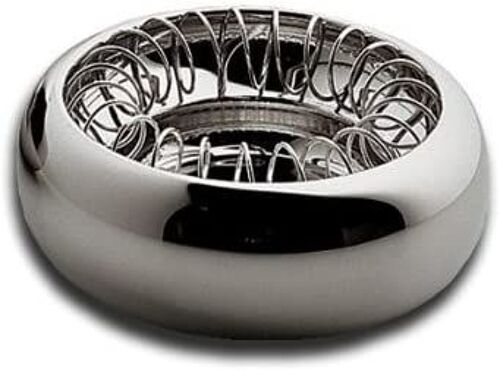 Cendrier Alessi-Spiral En Acier Inoxydable 18/10 Brillant