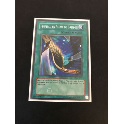 Yu Gi Oh! Plumeau En Plume De Griffon Ioc Fr091