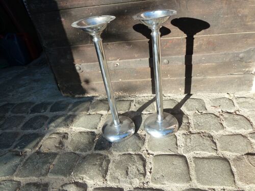 Cendriers Anciens Sur Pied (Ensemble De 2 Articles)