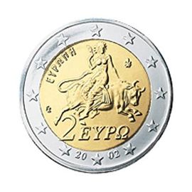2 Euros Grèce 2002