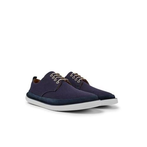 Camper Chaussures Lacets Wagon Bleu