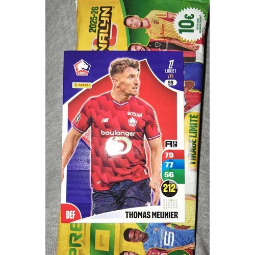 Carte Adrenalyn Xl. Thomas Meunier.