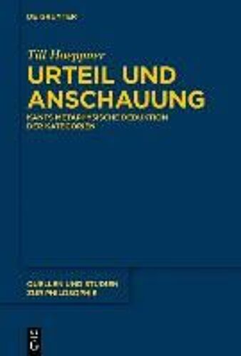 Urteil Und Anschauung