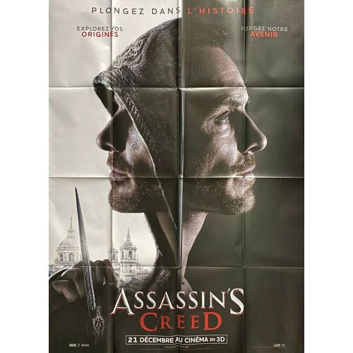 Assassin's Creed / Assassin S - Affiche Originale De Cinéma - Format 120x160 Cm - Un Film De Justin Kurzel Avec Michael Fassbender, Marion Cotillard, Jeremy Irons, Brendan Gleeson - Année 2016