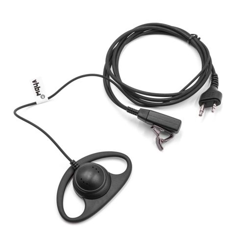 vhbw Oreillette compatible avec Midland XT28, XT511, XT30 radio talkie-walkie