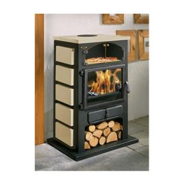 Godin - Poêle à bois fonte 12kw noir 350104000338
