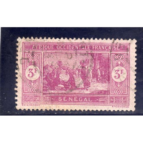 Timbre-Poste Du Sénégal (Marché Indigène)