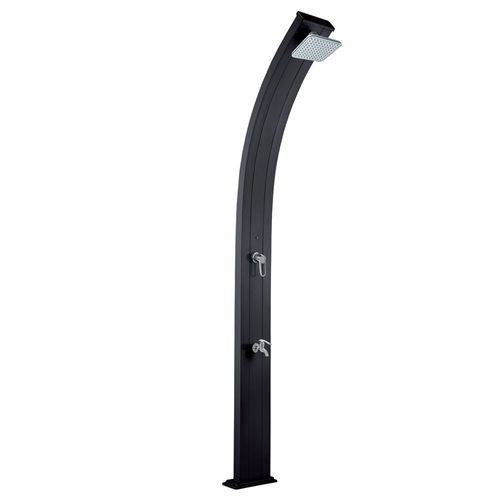 Douche solaire so spring anthracite 30l + rince pieds