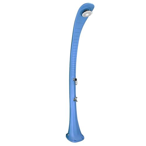 Douche Solaire Extérieure Formidra Cobra 32L 217x30x34cm - Rince Pieds - Chauffage Énergie Solaire -Polyéthylène Recyclable