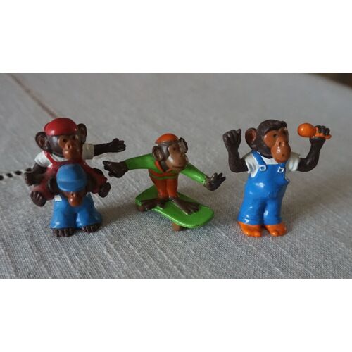 Lot De 3 Figurines Omo