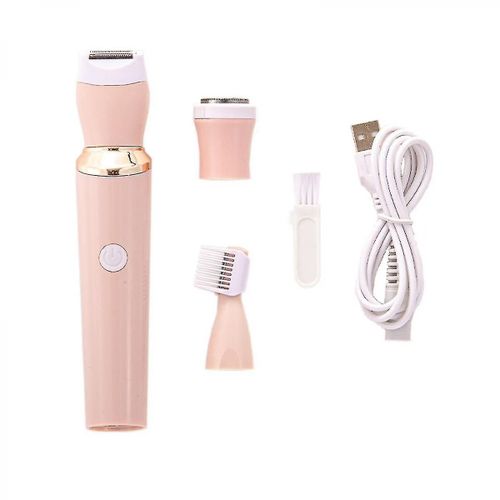 Bikini Trimmer Pour Femmes, 3 En 1 Sans Fil Rasoir Électrique Tondeuse Imperméable À L¿Eau Humide & Sec Lady Razor Groomer Pour Jambes, Bras & Bikini, Indolore