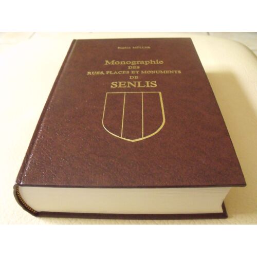 Monographie Des Rues, Places Et Monuments De Senlis, Print 1880-1884