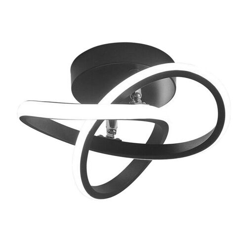 Plafonnier Led Au Design Moderne, Luminaire Décoratif D'intérieur, Idéal Pour Un Salon, Une Chambre À Coucher Ou Une Cuisine, 22w, 24 Cm