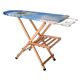 PLANCHE A REPASSER EN BOIS plate cm. 114x37