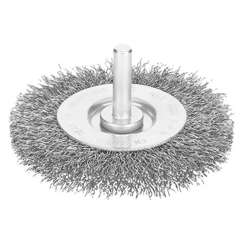 1 X BROSSE CIRCULAIRE AVEC TIGE Ø mm 50 - epaisseur fil 7 mm