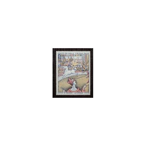 France N° 1588a Neuf Sans Charnière De 1969 - 1f « « Le Cirque », De G. Seurat »