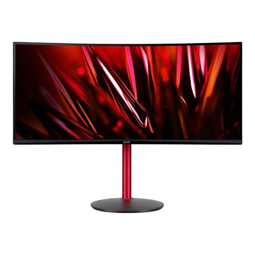 Acer Nitro XZ342CU Pbmiiphfx - XZ3 Series - écran LED - jeux - incurvé - 34" - 3440 x 1440 UWQHD @ 144 Hz - VA - 400 cd/m² - 4000:1 - DisplayHDR 400 - 1 ms - 2xHDMI, DisplayPort - haut-parleurs -...
