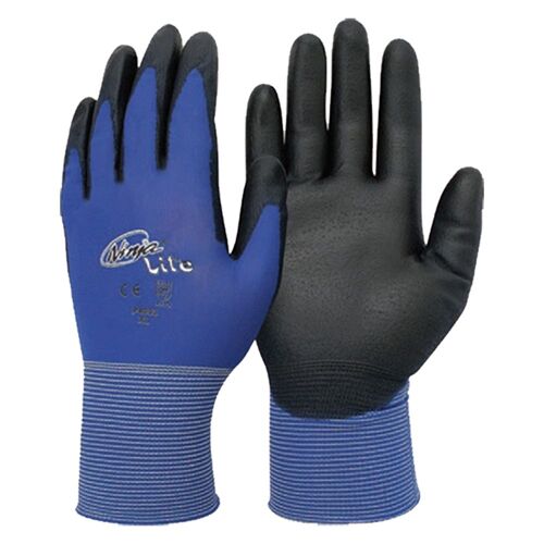 12 X GANTS EN NYLON / POLYUReTHANE NINJA LITE Taille. 9