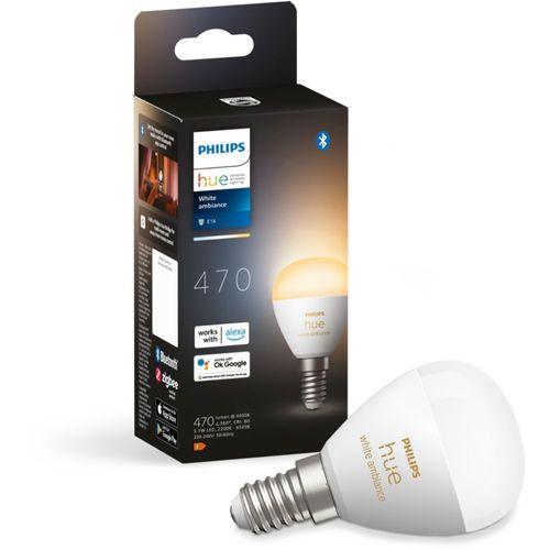 Philips Hue White Ambiance Sphérique - Ampoule Connectée E14