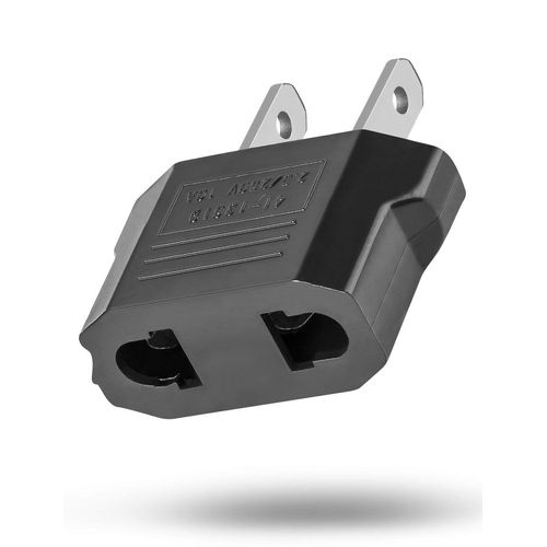 INECK® Adaptateur FR vers US Convertisseur Prise Européenne vers Fiche Américaine pour Brancher Appareils Français France Europe aux USA pour aller aux Japon Canada Thaïlande Taïwan