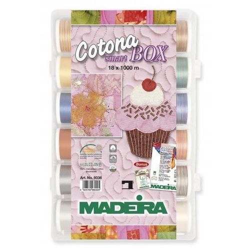 Madeira Smart Box Fils À Quilter Cotona 8036