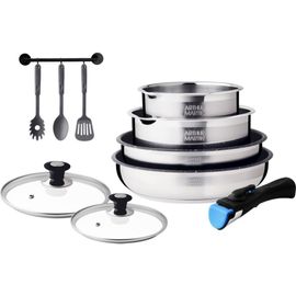 Batterie De Cuisine Arthur Martin De 10 Pièces