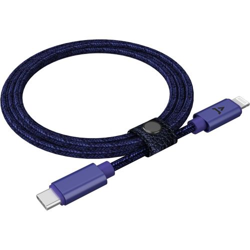 Câble Lightning ADEQWAT vers USB-C Cosmic Purple 2m