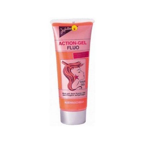 1 Tube De Gel Orange Fluo - 50 Ml - Accessoires Deguisements Carnaval - Halloween - Fete - Enfant Et Adulte