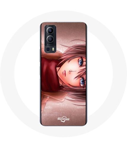 Coque Pour Vivo Y72 Mikasa Ackerman Attaque Des Titans Anime Série Japanese