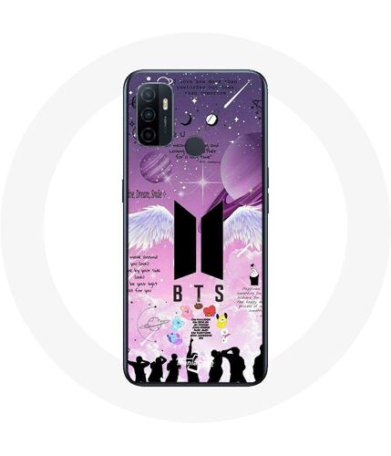 Coque Pour Oppo A53 Bts Bangtan Affiche Mikrokosmos