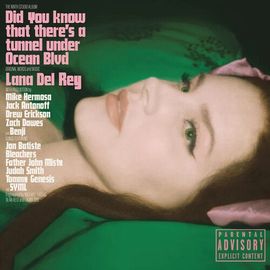 Lana Del Rey - Did You Know That There's Tunnel Under Ocean Blvd - Alternate Cover Art [Compact Discs] Alternate Cover , Explicit, Holland - Import