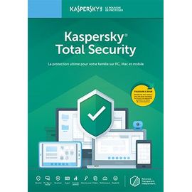 Kaspersky Total Security - 2 Postes - 1 An - Logiciel En Téléchargement - Pc