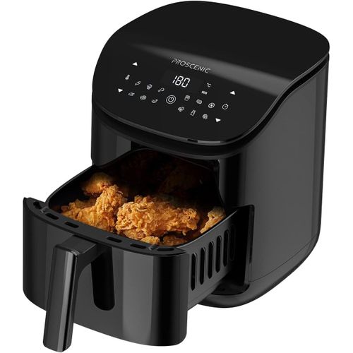 Proscenic T20 Friteuse sans Huile à Air 3,5L avec 12 Programmes, Fonction de Maintien au Chaud, Préchauffage, et Décongélation, Technologie Turbo Air, LED Écran Tactile, 1500W