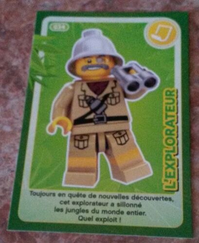 Carte Auchan Lego 2018 L Explorateur