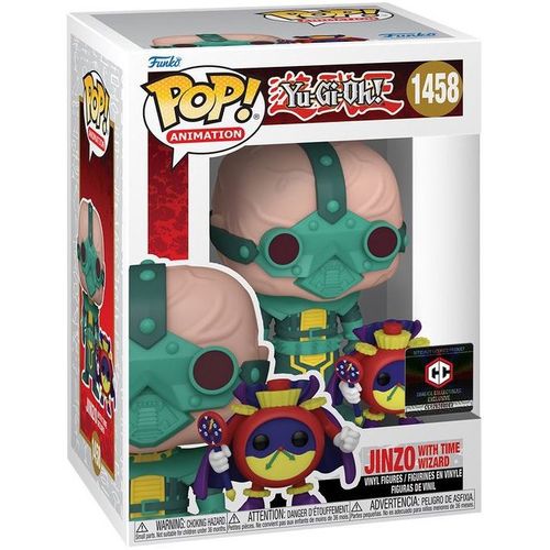 Figurine Funko Pop - Yu-Gi-Oh! N°1458 - Jinzo Avec Time Wizard (74608)