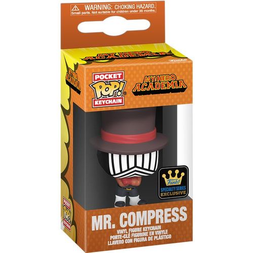 Porte-Clés Funko Pop - My Hero Academia - Mr. Compress - Porte-Clés (69749)
