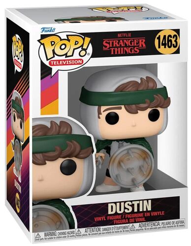 Funko Pop! Tv: Stranger Things - Hunter Dustin (With Shield)