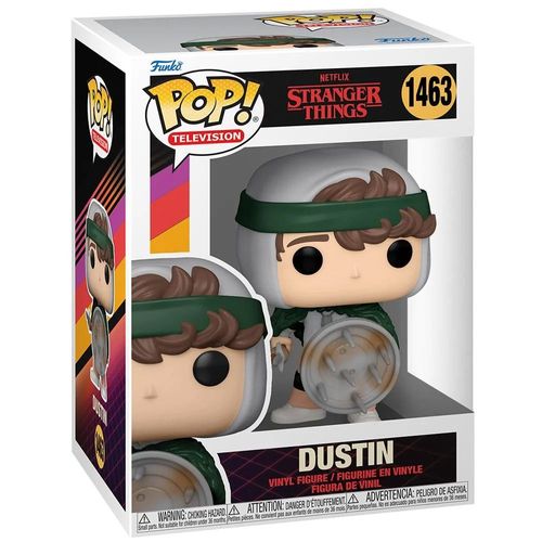 Funko Pop! Tv: Stranger Things - Hunter Dustin (With Shield)