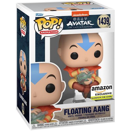 Figurine Funko Pop - Avatar: Le Dernier Maître De L'air N°1439 - Aang Vole - Glow In The Dark (74407)