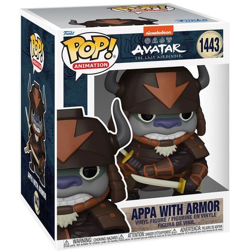 Figurine Funko Pop - Avatar: Le Dernier Maître De L'air N°1443 - Appa Avec Armure - 15 Cm (72105)