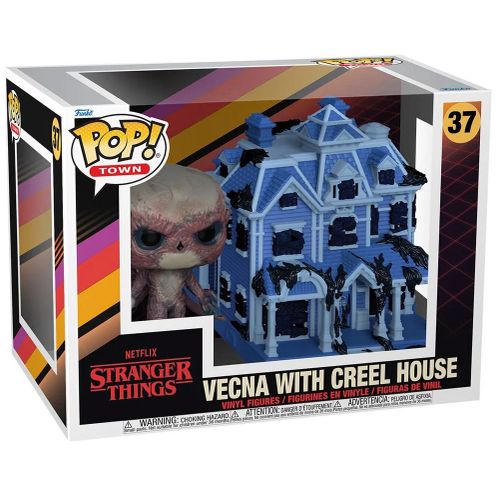 Stranger Things Pop! Town Vinyl Figurine Vecna With Creel House 9 Cm