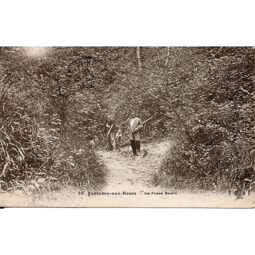 Chasseurs + Chien : Fontenay Aux Roses , La Fosse Bazin